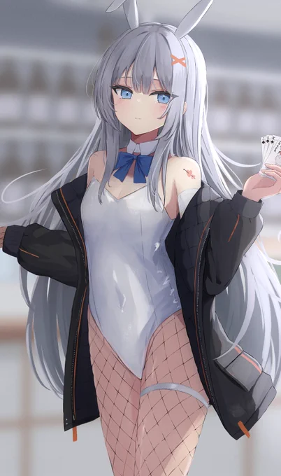 白バニー 