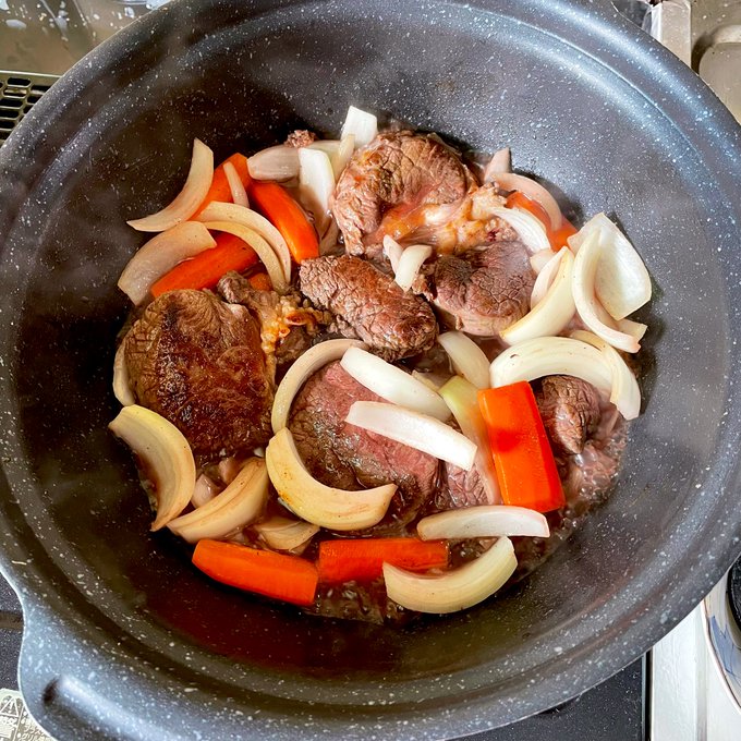 カレーを作りました 