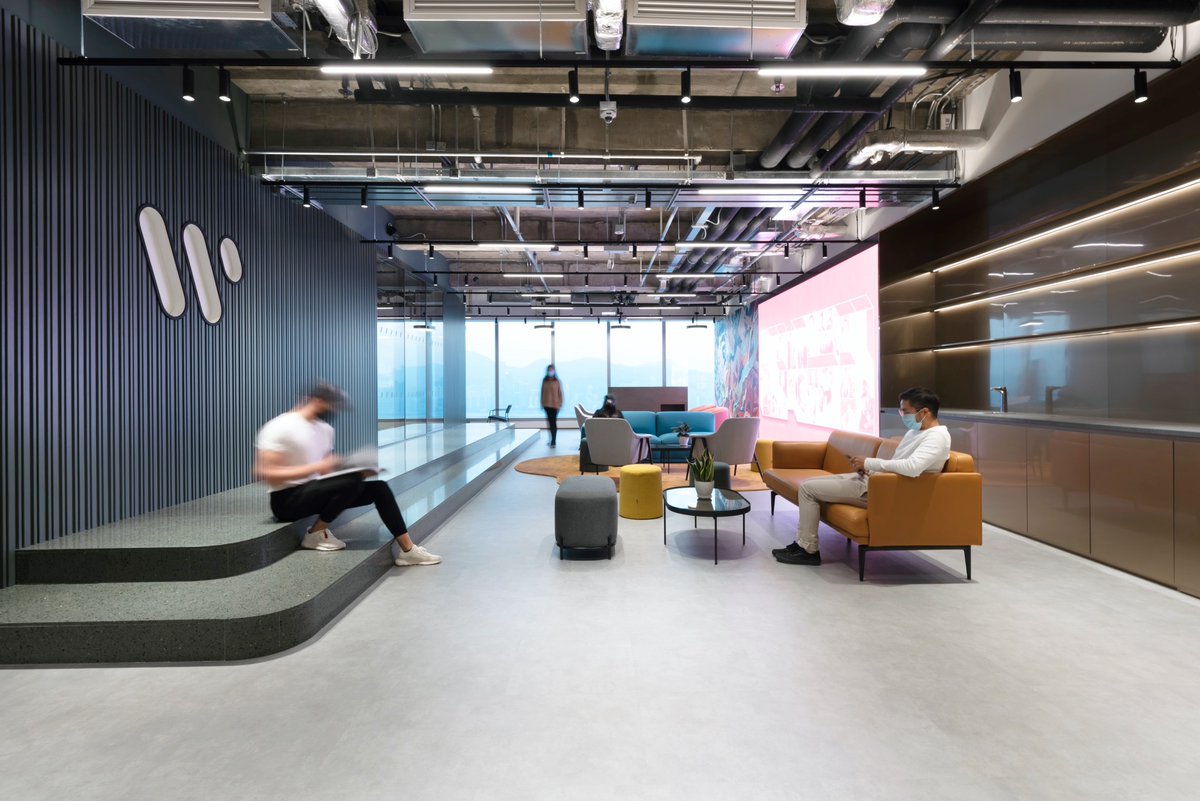 The new impressive workplace for Warner Music, Hongkong by Bean Buro: bit.ly/3Ig6nvq

#officeinspiration #newwork #modernoffice #music #emotions #warnermusic #beanburo #newoffice #futureofwork #futurework