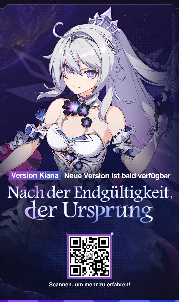 FPasswort's tweet photo. Version Kiana erscheint bald! Die neuen Kampfanzüge "Herrscher der Endgültigkeit" und "Herrscher des Ursprungs" feiern ihr Debüt! https://t.co/DnFpfB2CsX