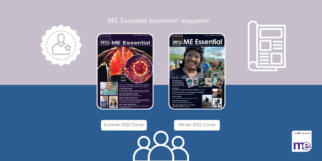 MEAssociation's tweet photo. ME Essential - The quarterly magazine that the members of the ME Association receive in the post.

To read more about the benefits of membership and to become a member, please visit our website:

https://t.co/lKuEQg1LEp

#pwME #MECFS #MyalgicE #MEessential #MEAssociation https://t.co/phdw5N4rqR