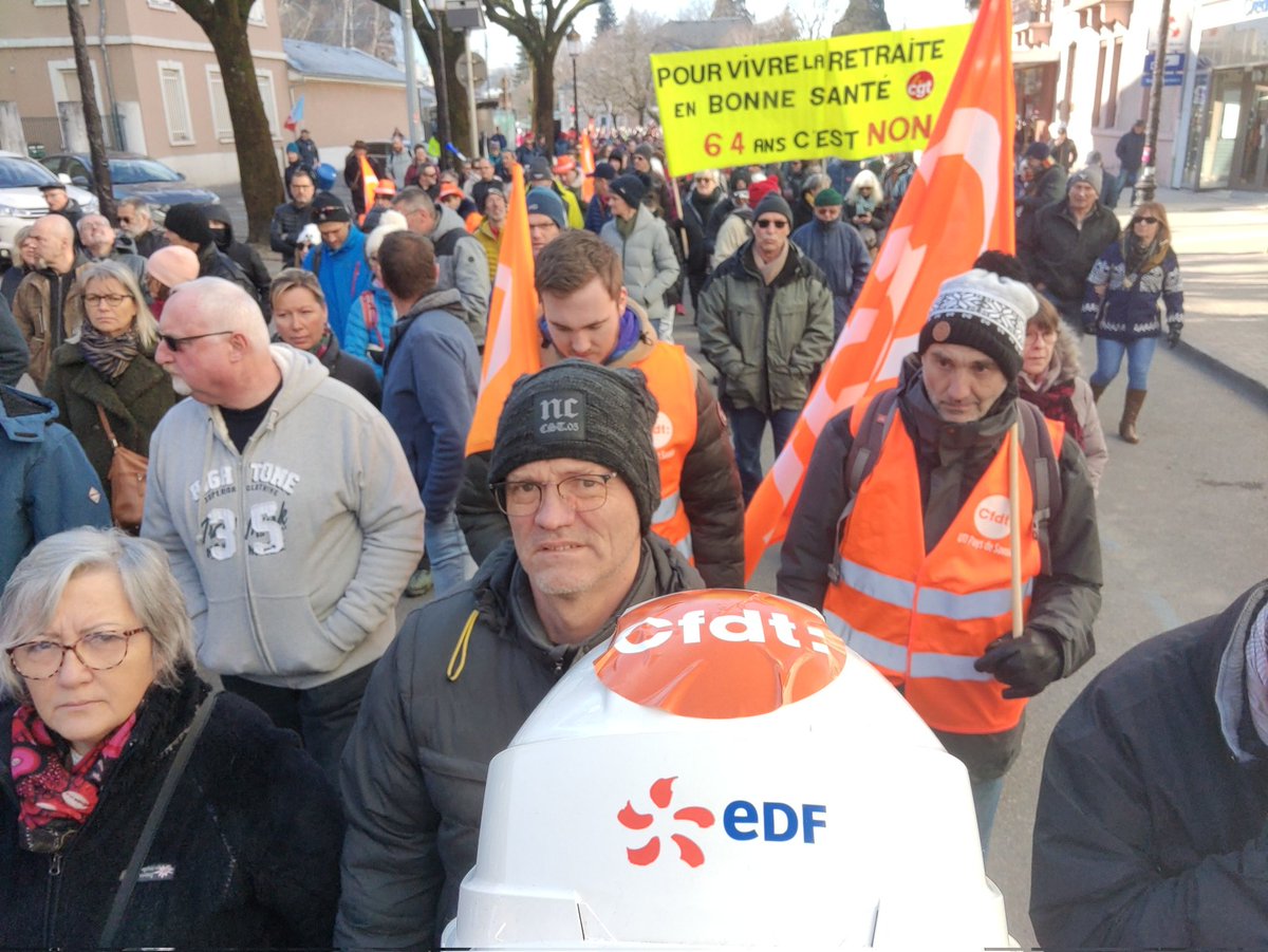 CFDT_UNITEP's tweet photo. #64ansCestNon #Edf #Dteam #unitep 11 fevrier, manifestation populaire, familiale et motivée!
C'est parti à #Albertville ! https://t.co/PHwrw79kWV
