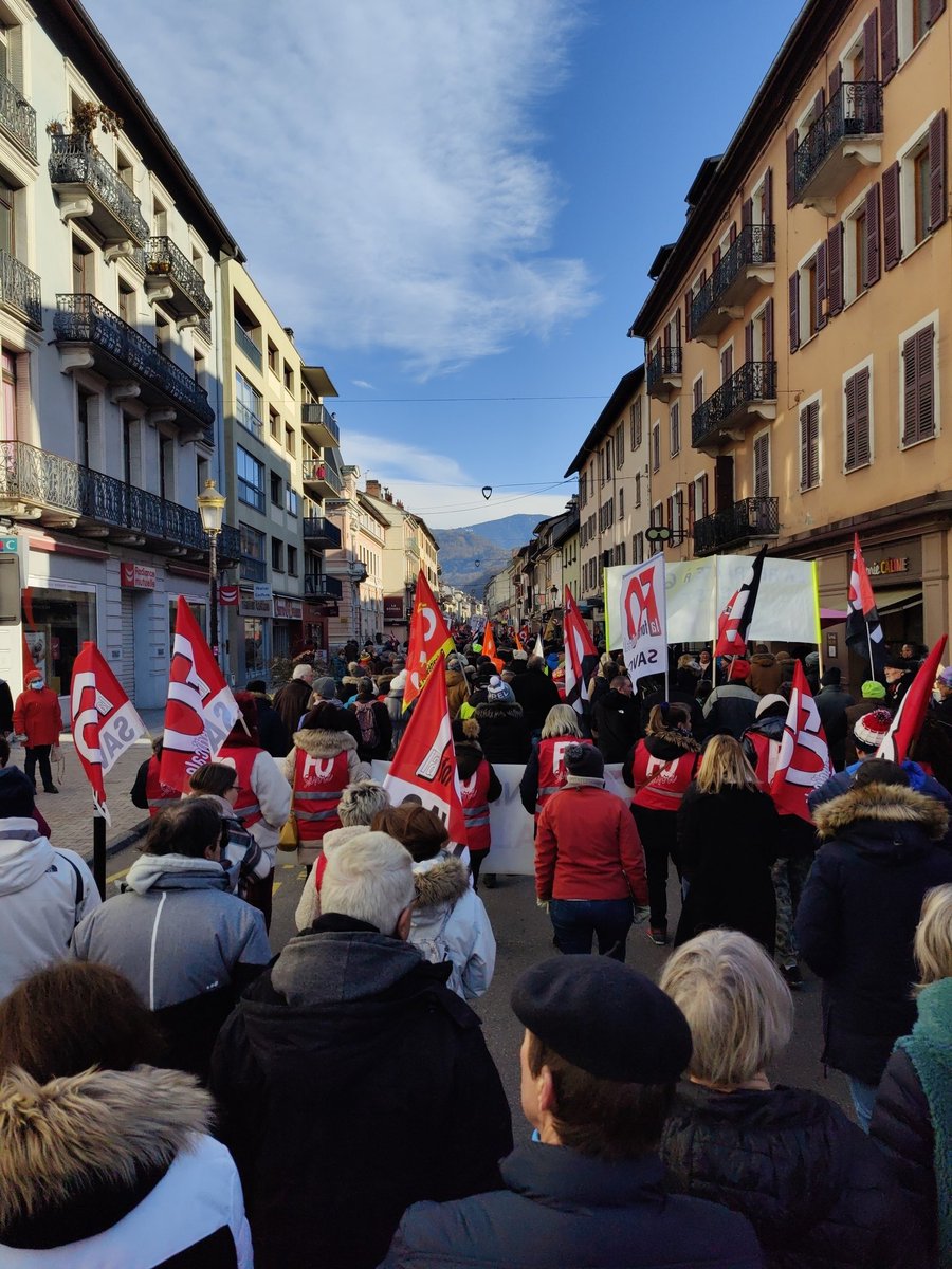 CFDT_UNITEP's tweet photo. #64ansCestNon #Edf #Dteam #unitep 11 fevrier, manifestation populaire, familiale et motivée!
C'est parti à #Albertville ! https://t.co/PHwrw79kWV