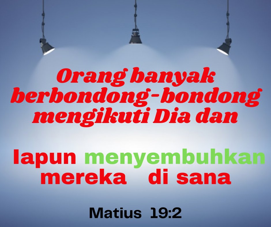 Verbum_Ang's tweet photo. #sabtu #singa #menit90 #YESUS #MENYEMBUHKAN #MATIUS https://t.co/RFRrOjD4TI