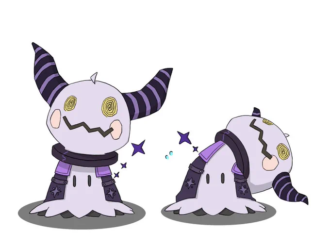 #laplus_artdesuラプラス・ダークネスミミッキュ の ばけのかわ 