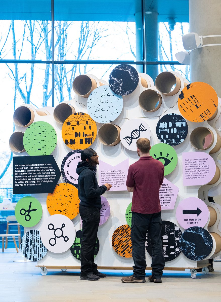 TheCrick's tweet image. Our free hands-on exhibition #CutAndPaste created by @TheLiminalSpace opens TODAY. Come explore the big questions around the ethics of genome editing and tell us where you would draw the line 🧬✂️
🔗 crick.ac.uk/whats-on/exhib…