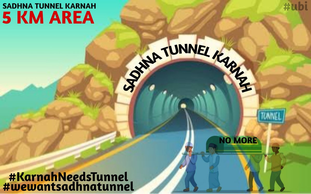 ubaidayoob786's tweet photo. SadnaTunnel is potential lifeline for the people of Karnah Jk. It is not only a developmental indicator but an #Emotion to us.We can't afford Death trap of #Sadna Any more
#KarnahNeedsTunnel
#wewantsadhnatunnel
@AmitShah
@nitingokhale
@narendramodi
@ChinarcorpsIA
@manojsinha_ https://t.co/PdNImKh8X3
