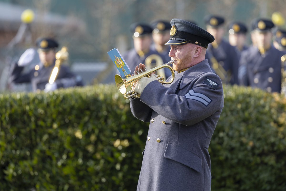 Yesterday we marked the anniversary of the tragic accident involving the Band of the #RoyalAirForce Germany in 1985.

A Service of Remembrance took place at both <a href="/RAFNortholt/">RAF Northolt</a> and #RAF #Cranwell.

#RAFMusic 🎺✈️🥁