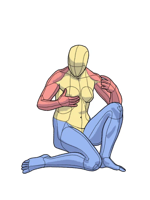 仕事の休憩時間に1日分描けてしまったが、何体行けるかが知りたいので、翌日には持ち越しません。 