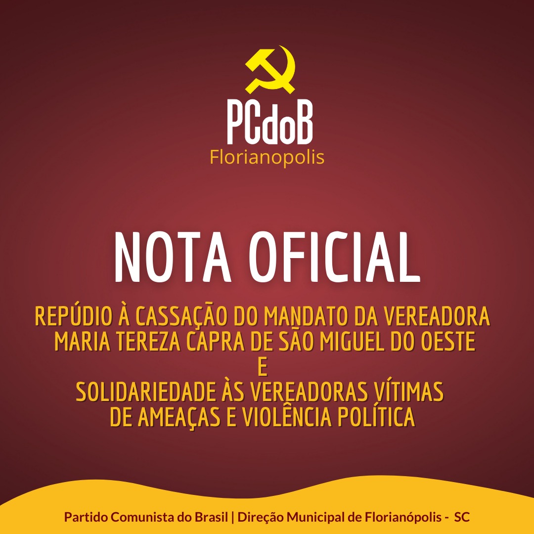PCdoB Florianópolis tweet media