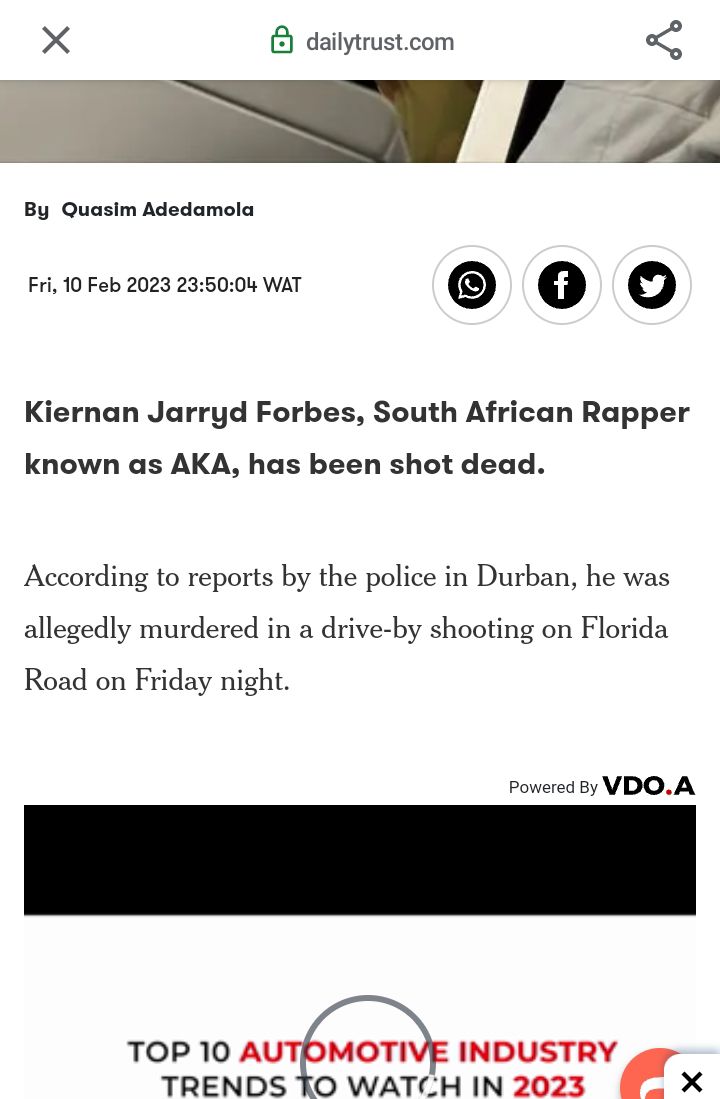 QueenAhunna's tweet photo. Sad Prophecy Fulfilled. #RIPAKA May his soul rest in peace #LagosForLP #So AKA #LISAxCelineWinter23 #polis #SouthAfrica #asker #Durban #Florida #Nigeria #Lagos https://t.co/J1JcsnZOBE