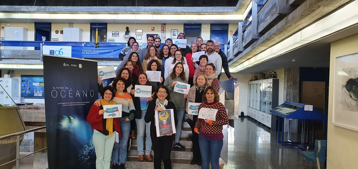 ieo_baleares's tweet photo. Desde Palma os deseamos un muy feliz #DiaDeLaMujerYLaNinaEnLaCiencia 

#11F #11F2023 #11FIEO #11FCSIC #MujeresEnCiencia #VocacionesCientíficas

🙋🏽‍♀️👩🏻‍🔬👩🏽‍🏫👩🏻‍🏭↔️👩🏻‍🎓🧑‍🎓👨🏾‍🎓 https://t.co/7UmCuAJSXV