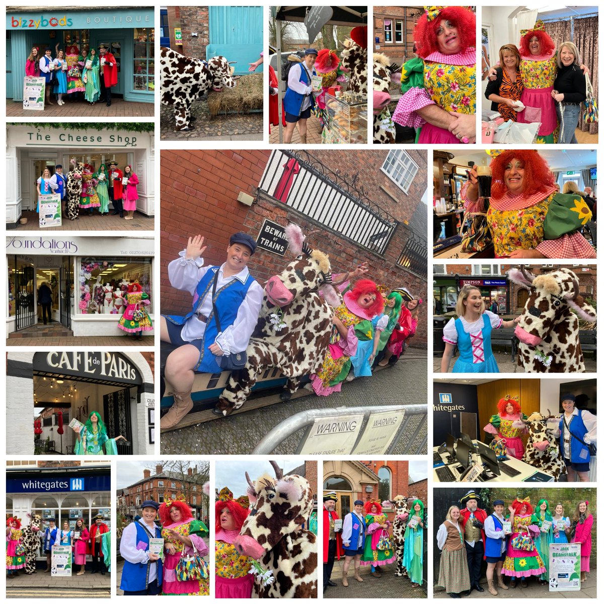 Our cast of Jack and the Beanstalk had a great time out in Nantwich last Saturday. Get tickets for our panto from ticketsource.co.uk/shavungtonpant…
<a href="/nantwichnews/">NantwichNews</a>