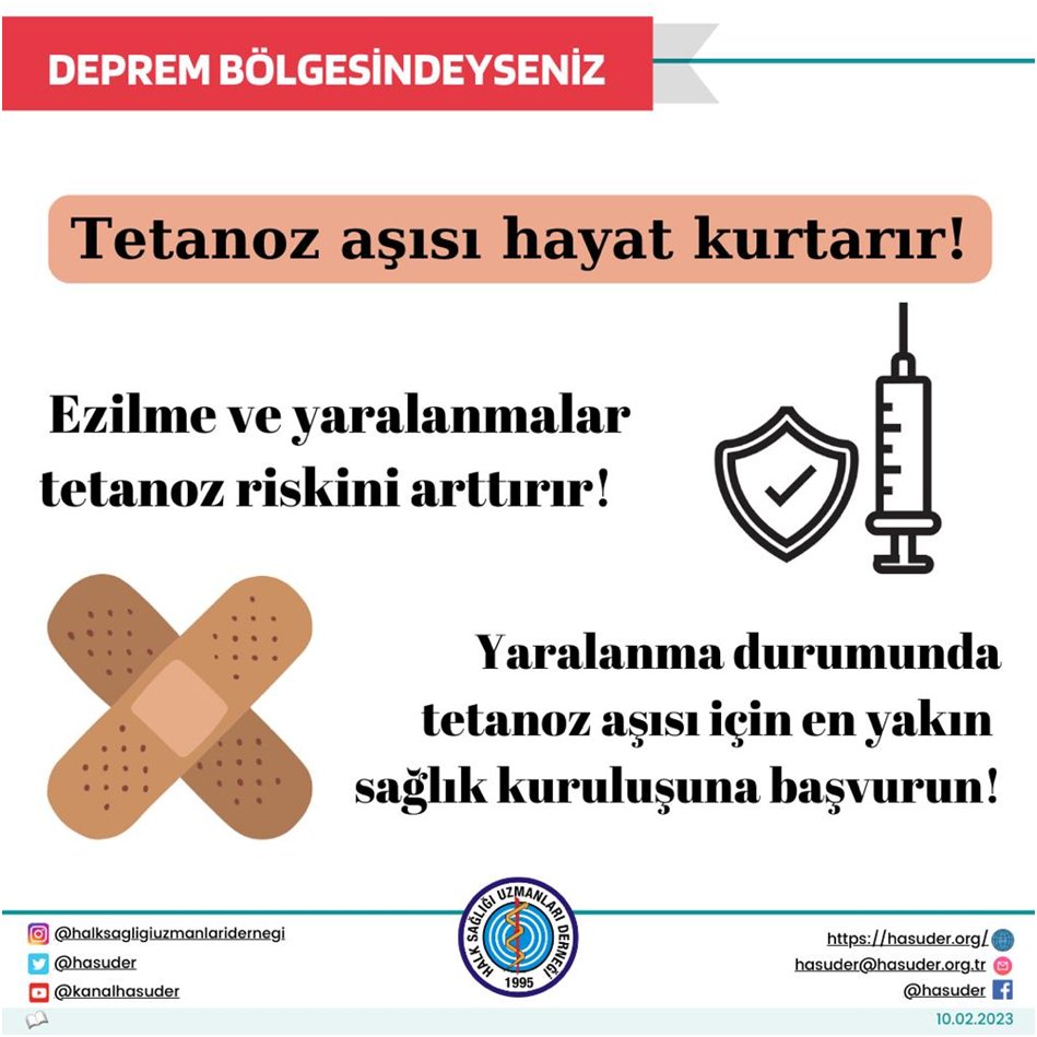 ⚠️
- DEPREM BÖLGESİNDEYSENİZ -