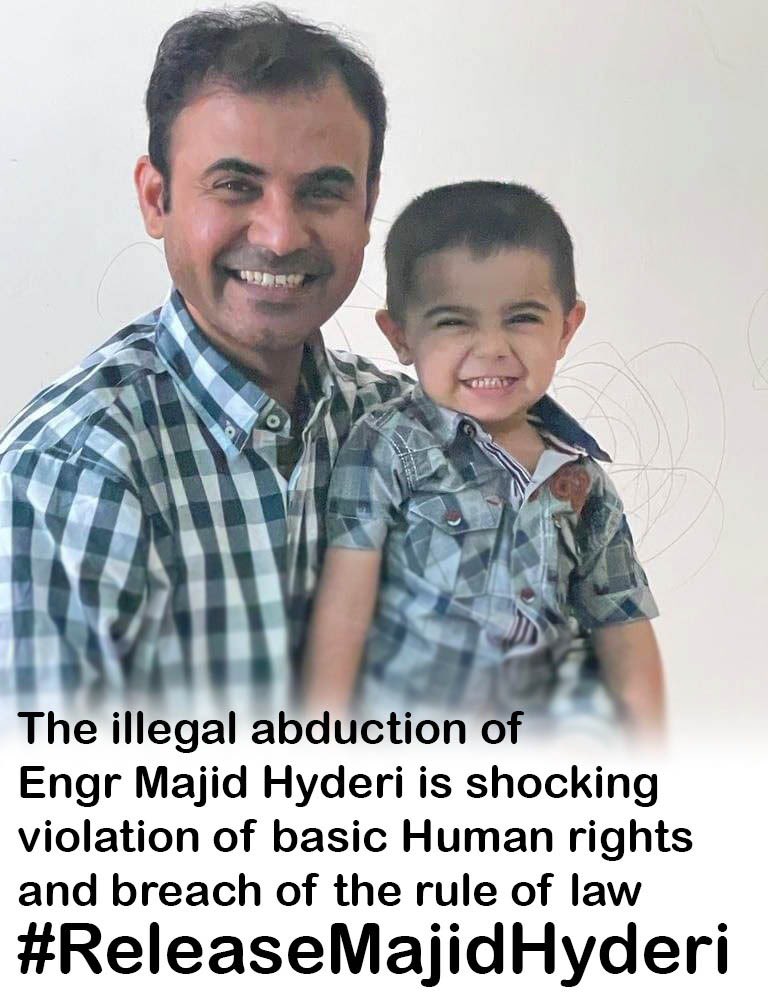 DrShoaibmagsi's tweet photo. An engineer is abducted infront of his family and no one spoke
Majid Hyderi is peaceful sindhi political activist and sindhi engineer based in uae
Release majid hyderi as soon as possible 

#ReleaseMajidHyderi https://t.co/gmEUr3NCEw