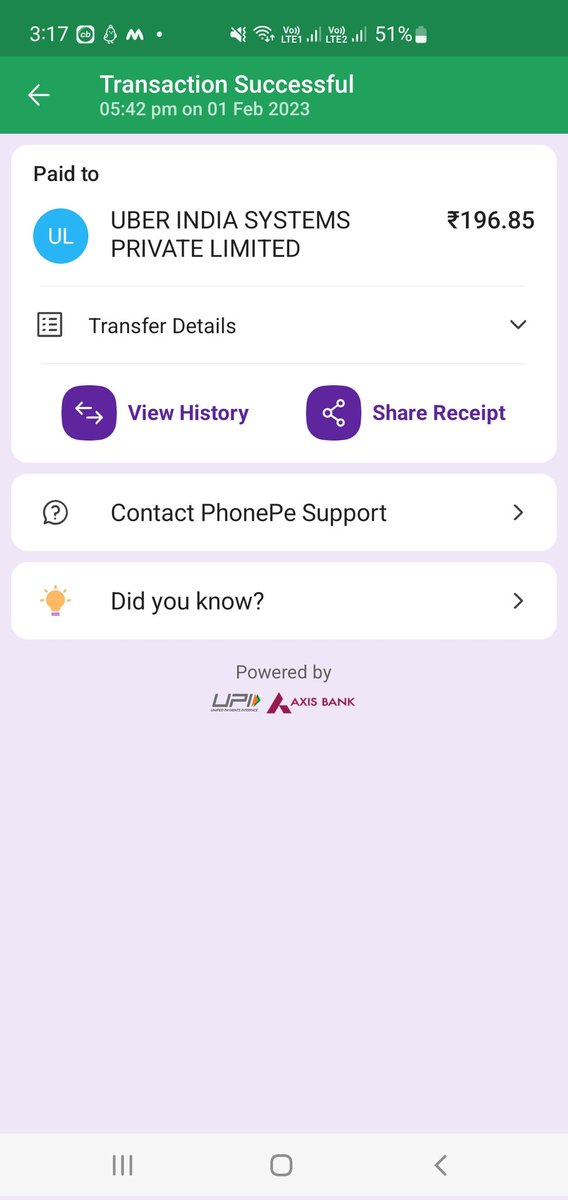 EGowda's tweet photo. @UberINSupport But in application couldn't able to change. So i mentioned in help support. after that you asked me to pay 196rs as revised amount. Because of my mistake, i paid that amount also. It got successful. https://t.co/oGCxQ9zhI0