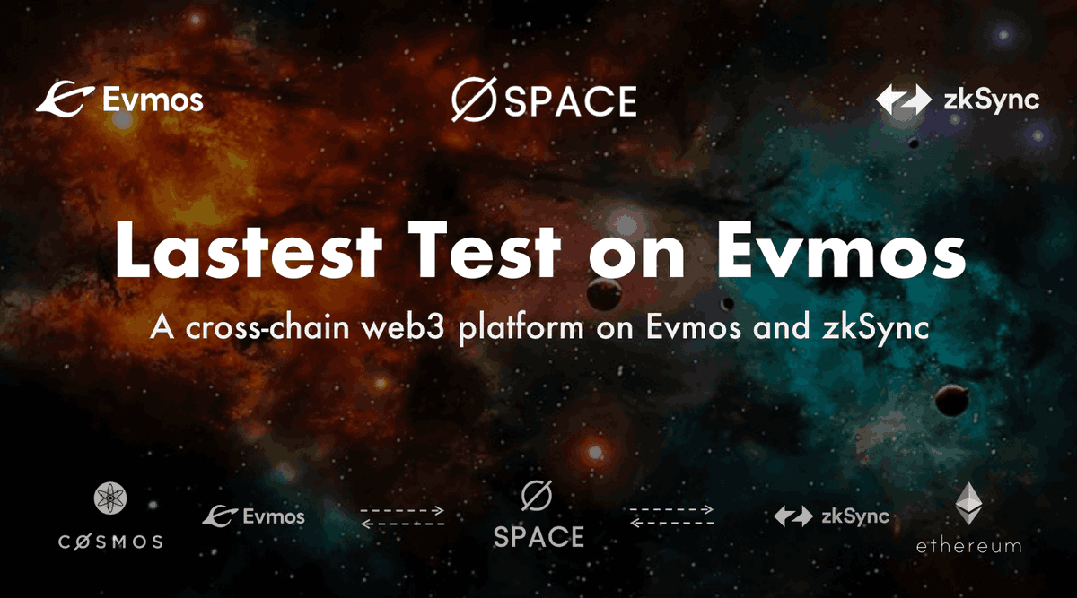 SpaceFi (∎, ∆) 🦇🔊 (@spacefi_io) on Twitter photo Announcing the Latest Test on <a href="/EvmosOrg/">Evmos // evmOS ☄️</a> before whole launching!
Since #Evmos community granted 1M EVMOS to us as liquidity incentive, we've updated the product with new features:
LP Bond, xEVMOS, xSPACE, etc.
🎯Try testnet: gleam.io/9LB3o/spacefi-…
#Cosmos #zkSync #layer2
1/5 Announcing the Latest Test on <a href="/EvmosOrg/">Evmos // evmOS ☄️</a> before whole launching!
Since #Evmos community granted 1M EVMOS to us as liquidity incentive, we've updated the product with new features:
LP Bond, xEVMOS, xSPACE, etc.
🎯Try testnet: gleam.io/9LB3o/spacefi-…
#Cosmos #zkSync #layer2
1/5