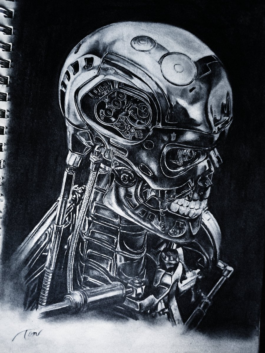#Terminator 
#pencilart 
