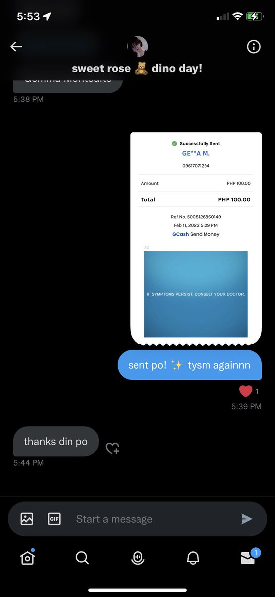 alterego_jm's tweet photo. SCAMMER ALERT! ‼️

please help RT and report the account. 

GRABE KAYO! 100pesos nalang po hindi niyo pinatawad 🤬 Sinisira niyo po purpose ng celebration mygosh! Sana po makatulog kayo ng maayos 😔

Sorry sa inconvenience sa part ng totoong winner! @gimmel00ve , will send po 🥺 https://t.co/DzLryya9kL
