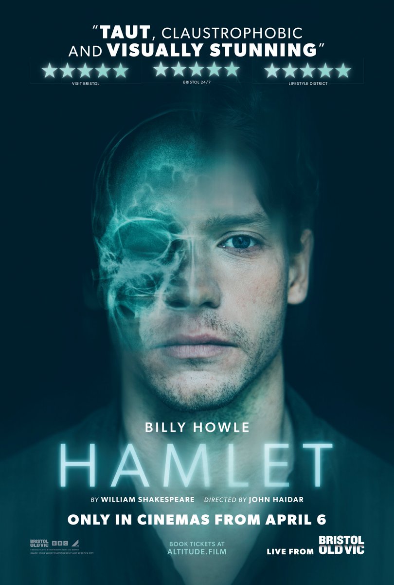 CinemaCityNrw's tweet photo. Just announced... Hamlet from the @BristolOldVic.
Thu 6 April, 19.00. Tickets on sale NOW!
ποΈ https://t.co/qRlHueC0n6
#HamletBOV #BOVOnScreen @AltitudeFilms https://t.co/jn9VQAeDIU