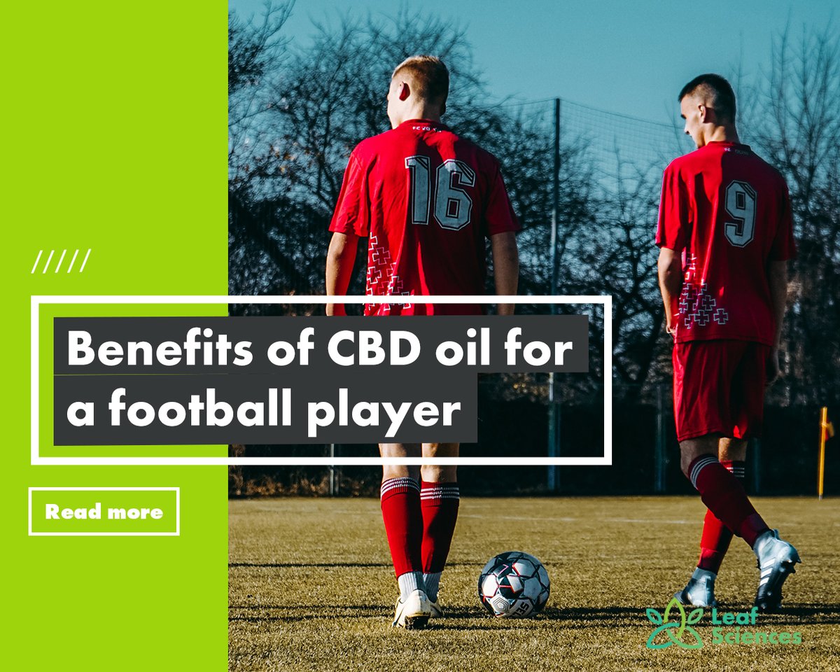 There are various reasons why football players are using #CBD products as it has a wide range of applicability.

This article explains all the benefits of CBD oil for a football player: ow.ly/JJrv50MKrxm

#cannabis #football