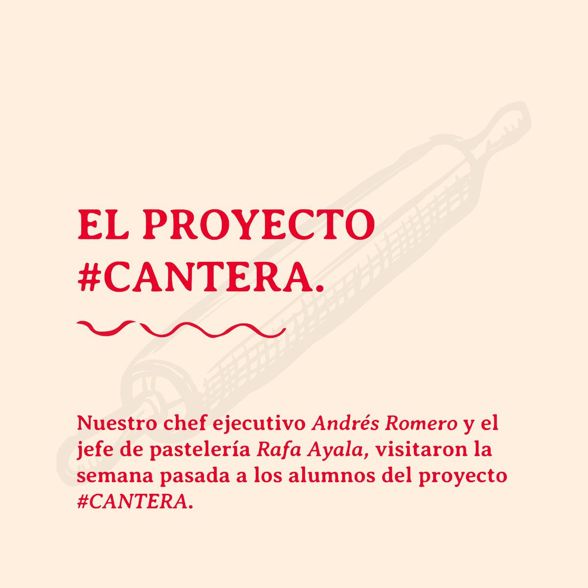ElPimpiMalaga's tweet photo. Nuestro chef ejecutivo Andrés Romero y el jefe de pastelería Rafa Ayala, visitaron la semana pasada a los alumnos del proyecto #CANTERA a los cuales han aportado su larga experiencia en el sector y sus conocimientos. 😍✨

¡Gracias por vuestra solidaridad! ❤️ https://t.co/iglz13kDMw