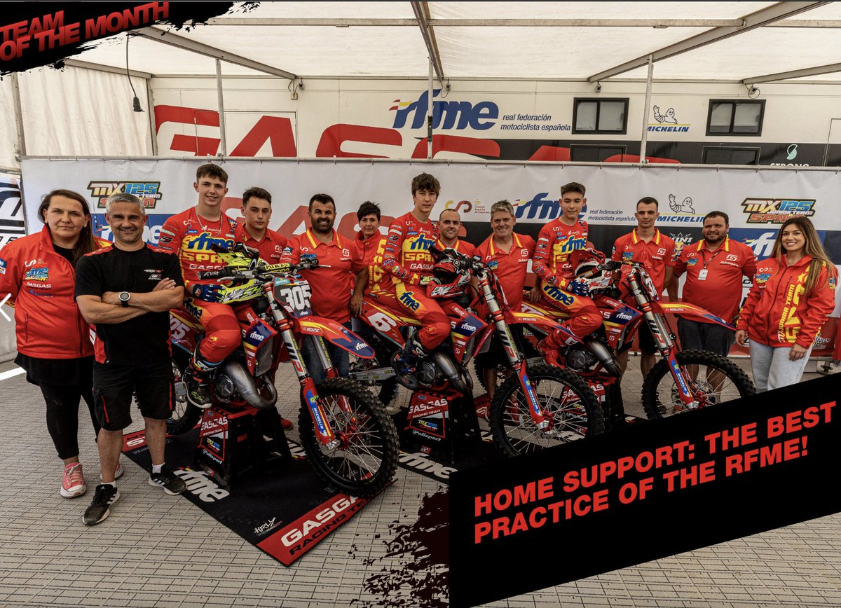 mxgp's tweet photo. MX MAG | Issue 113 - Team of the Month: RFME 🇪🇸
The Spanish Federation on building a project to allow young riders to reach their maximum potential and arrive at the top of MXGP🏆🤩
Read more about their project here ⤵️ https://t.co/Ub1TIA8Ycq
#mxgp #mx #motocross #mxmag https://t.co/GsemxrLyTE