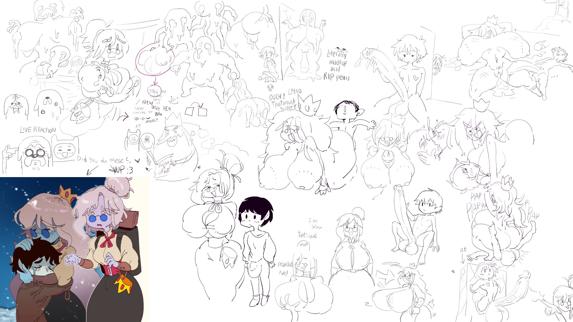 K- 🔞(Comms not open) on X: aggie w @Breadcatta after the great 🍄 war  t.coaT6nbDnCQr  X