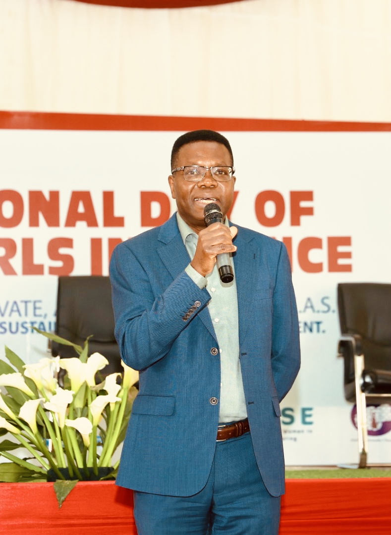 TTP_Rwanda's tweet photo. Celebrating #IDWGS2023! Prof. Sam Yala, @AIMS_Rwanda Centre President, kicked off the first event in a series of events to celebrate women in STEM fields planned by @TTP_Rwanda, an initiative by @AIMS_Rwanda and @MastercardFdn at Ecole des Sciences St Louis de Monfort, Nyanza. https://t.co/vmztNUrJPK