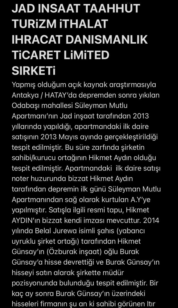 lokmanyanik's tweet photo. KAÇAMAYACAK ve HESAP VERECEKSİNİZ..! Hikmet AYDIN - Itır AYDIN- Hikmet GÜNSAY- Burak GÜNSAY neredeler???
Dikkatli okumanızı tavsiye ederim. https://t.co/TUBcKlESSB