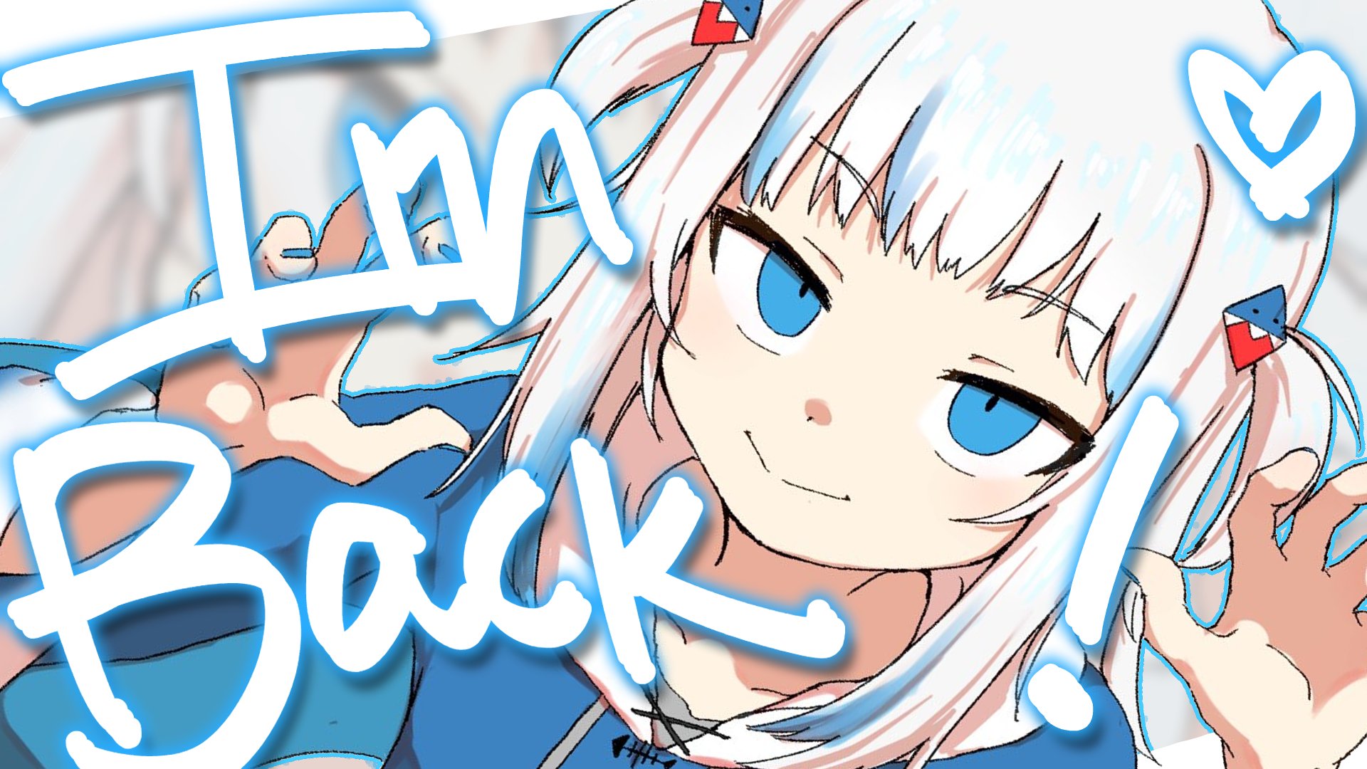 Gawr Gura 🔱 on X: it's shark time ! 🐟 i'm back ! Feb 11th 8pm EST  t.co0PulUhT4sB t.co8DIJMYwqep  X