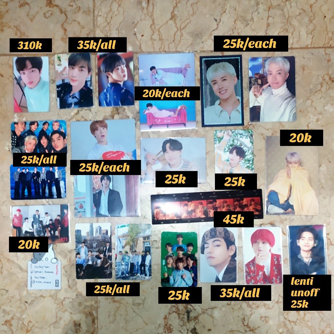 nisa_nuna's tweet photo. [Help! RT]
WTS! (want to sell) 
✔️Dom jateng
✔️Ready kamar
✔️keep even 🍊

Tag. Wts wtsbangtan wtsbts wtsbtsina photocard photocardbts postcard postcardbts
#wts #wtsbts #wtsbangtan #wtspc #wtsposca #photocard #photocardbts #postcard #postcardbts #cahol https://t.co/VF8CEeP1Ma