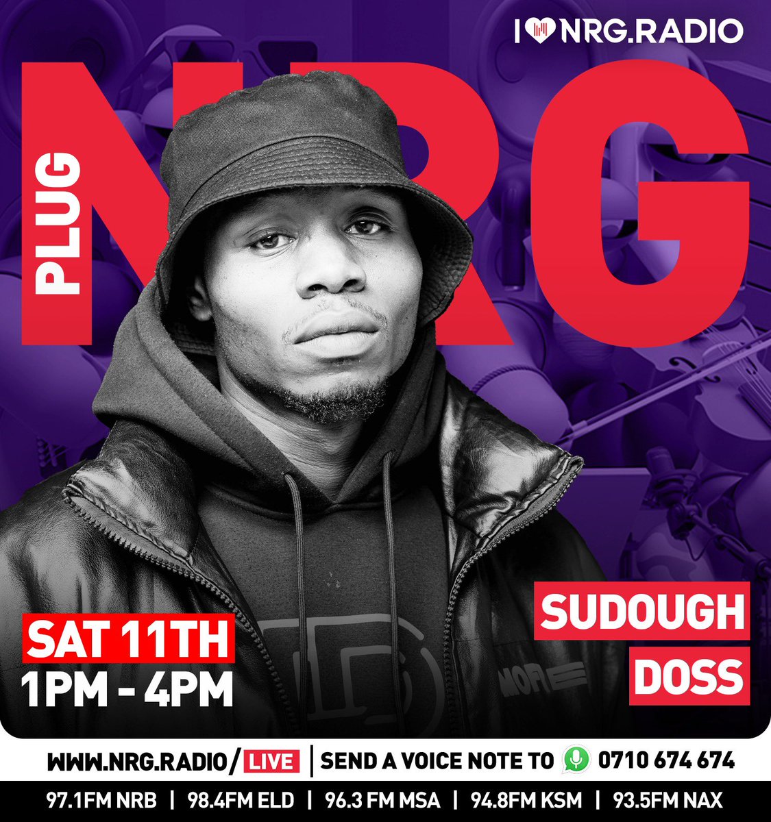 sewersydaa's tweet photo. Tune in @nrgradiokenya #NrgPlug to catch up with the latest.I will be live with @sudough bumping the $โฌยฃK album! Available in every DSPs.
#RongRende #ZOZANATION #NYCP3 https://t.co/3pfO512vbE