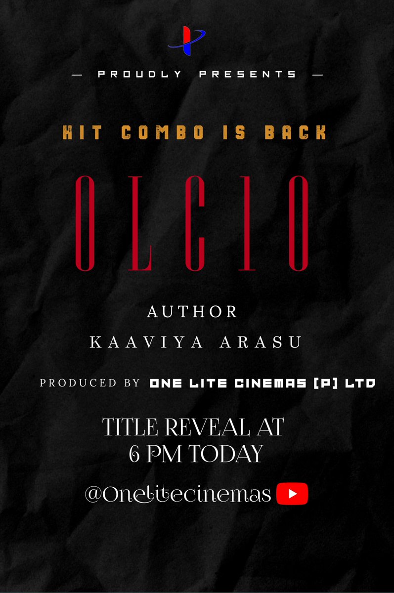 CinemasLtd's tweet photo. SET THE ALARM FOR 6⃣ PM! 🔥

The SNIPER RIFLE 💥
#Nickel6TitleReveal Today !! ❤️‍🔥

▶️https://t.co/P0Gq9nd2iA

#Nickelstar @Dir_kaavi sir
#Nickel6 

#OLC10 https://t.co/nfK58Ja3dm