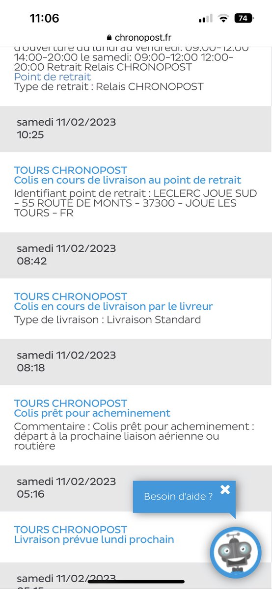 xDjayZe's tweet photo. @MoMaNuS @Chronopost Encore un bel exemple de logique de la part de @Chronopost 😂 https://t.co/FYSfTt45ts