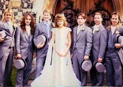 maidenazpod's tweet photo. From Smallwood's wedding in 1988. Feat. Michael Kiske.
#RodSmallwood
#IronMaiden
#Helloween
#Podcast https://t.co/yGkK2t0T7L