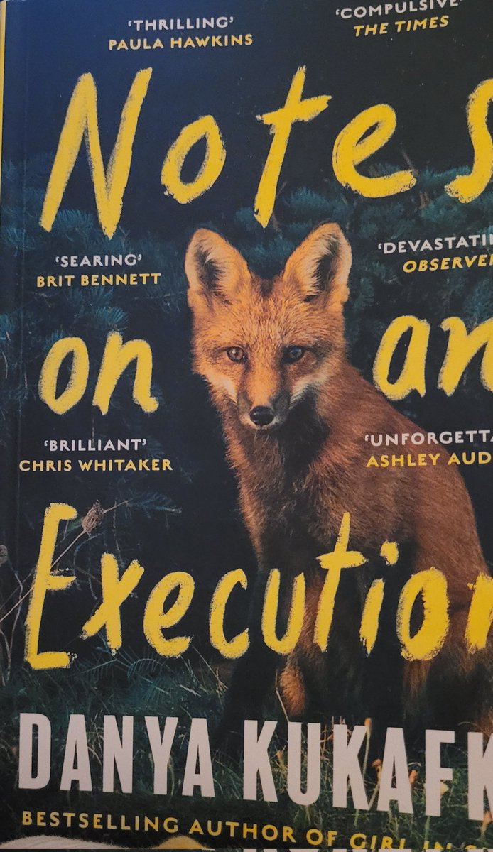 ssi_wife's tweet photo. Notes on an Execution by @danyakukafka A seriously challenging read ⭐️⭐️⭐️⭐️⭐️ #booktwitter #BookLover #readingcommunity #notesonanexecution #BookRecommendations https://t.co/CGwWn1GI18
