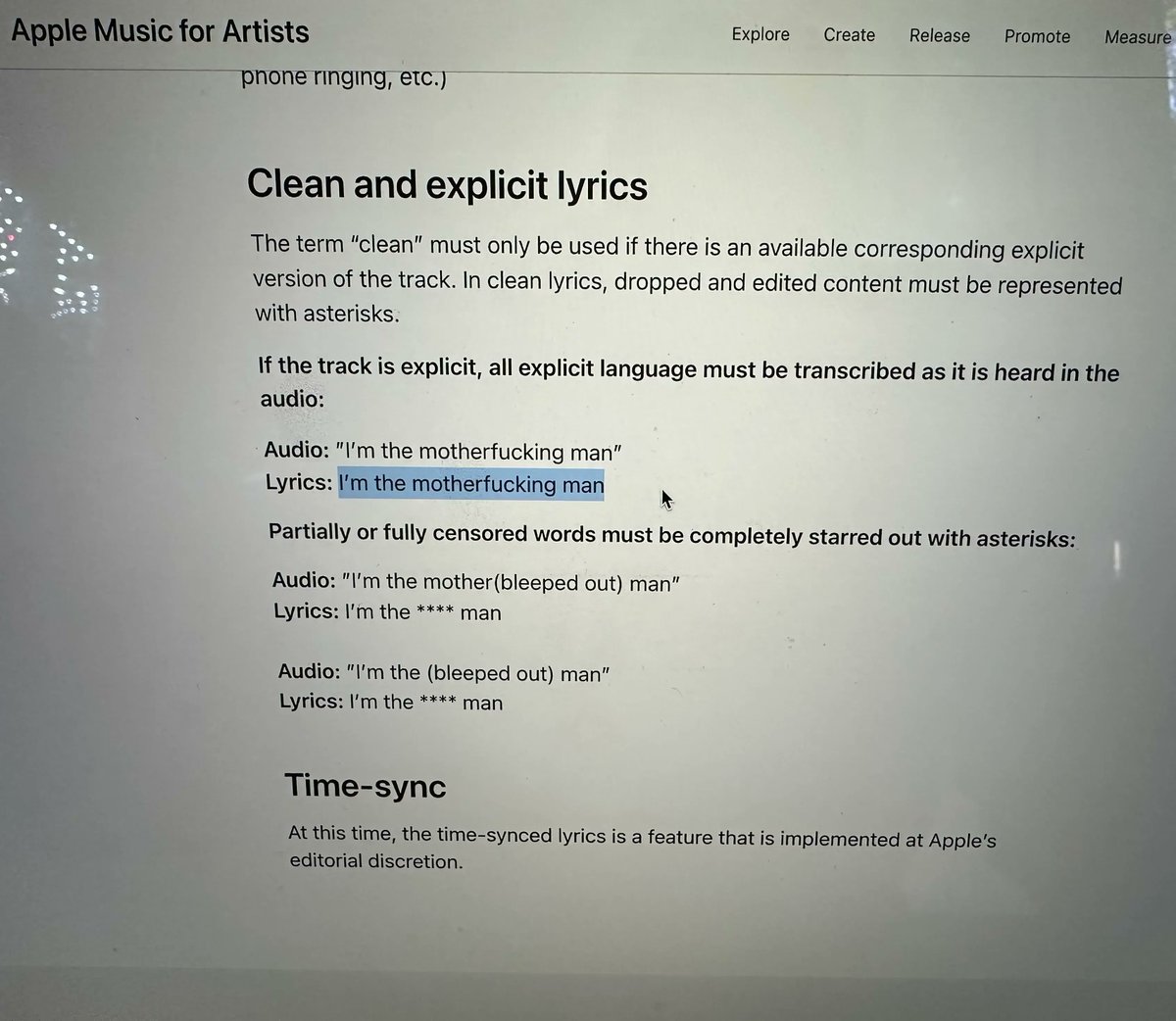 Jul3iaRichard's tweet photo. Big news, guys! I’ve been pouring over Apple’s documentation for years now, and I’ve FINALLY gotten to the swear words! 😂🤬
 #swearwords #lyrics #appliedlunacy #how2bcrazy #explicitcontent #cursewords #explicitlyrics #musicproduction #apple #documentation #motherfuckingman https://t.co/nN6WlGagfB