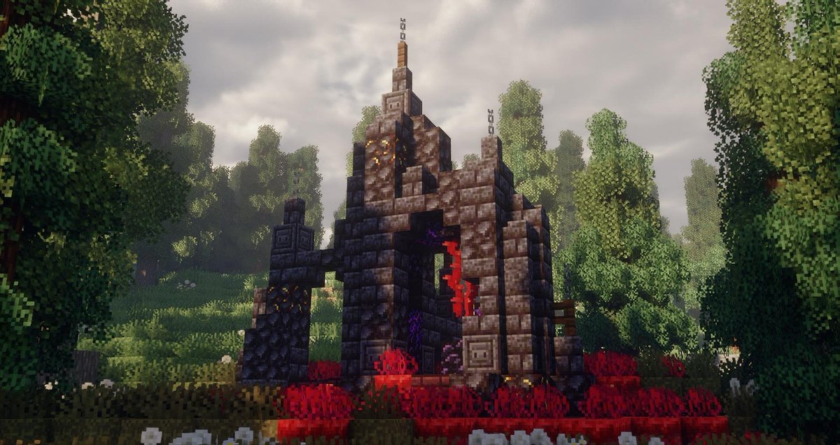 Ruined nether portal 

#minecraft #Minecraftbuilds #minecraft建築コミュ