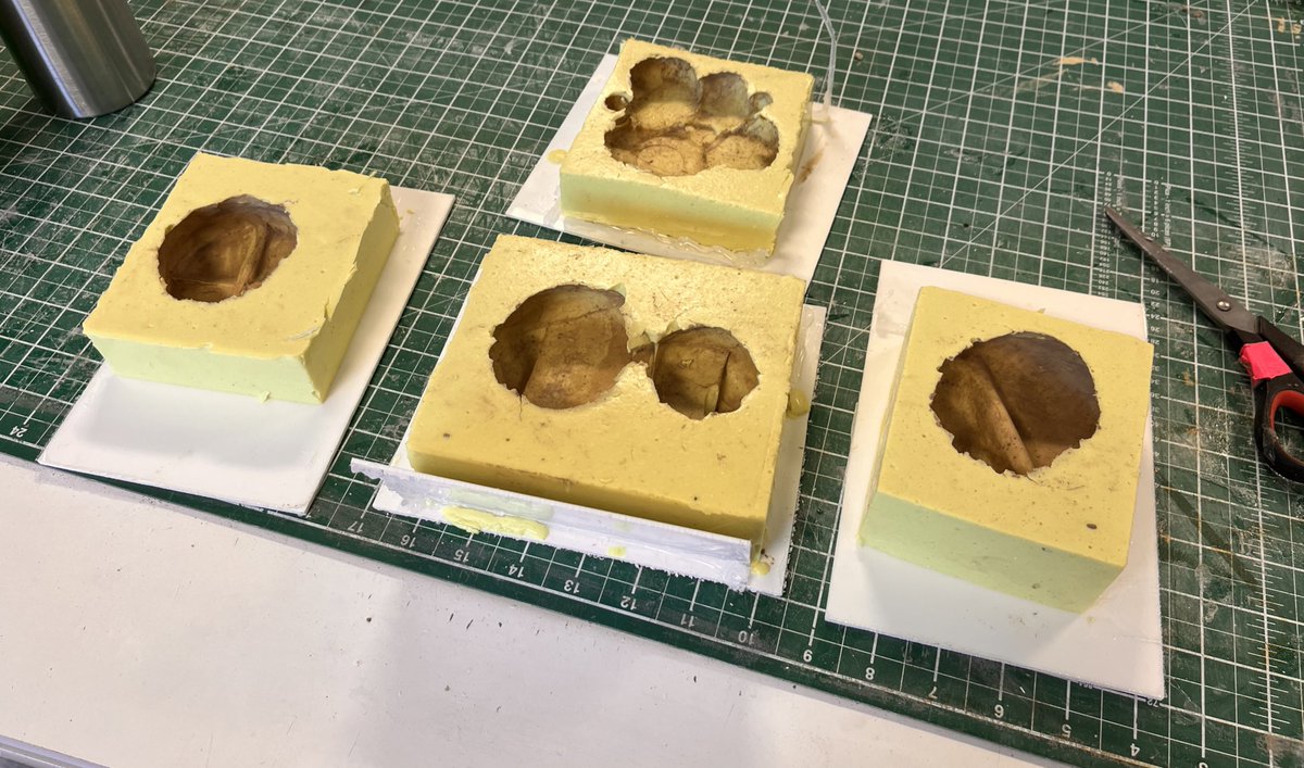 kerry_truman's tweet photo. another EPIC week in the @NTUadbe #modelmaking workshop supporting our amazing students with their creative adventures.. alongside the buzz of #making we have had a steady stream of #plaster #alginate #casting #3dprinting #architecturemodels #vacforming fun..!? #dtchat 🙌😆 https://t.co/OvFg0fn6aP