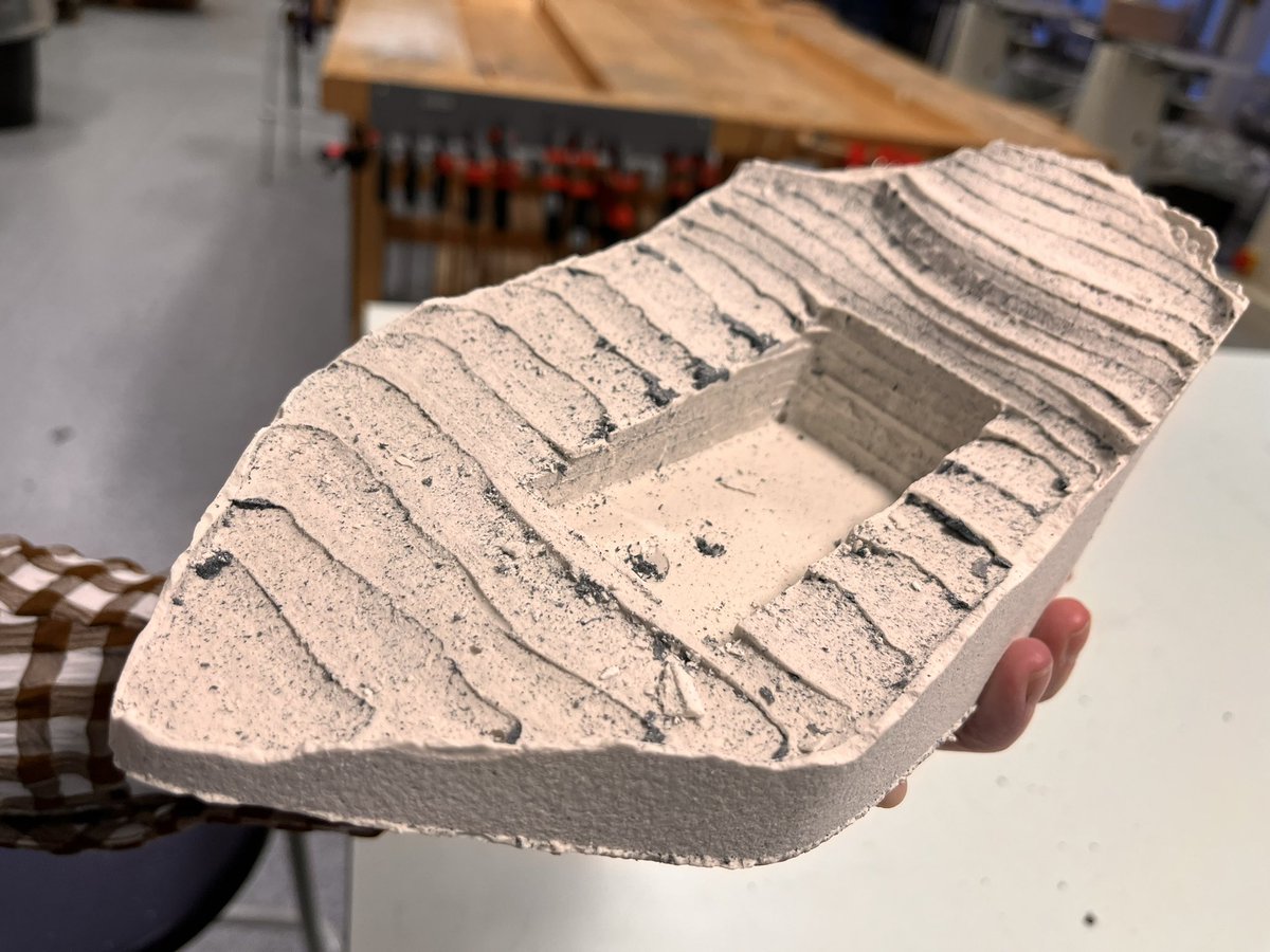 kerry_truman's tweet photo. another EPIC week in the @NTUadbe #modelmaking workshop supporting our amazing students with their creative adventures.. alongside the buzz of #making we have had a steady stream of #plaster #alginate #casting #3dprinting #architecturemodels #vacforming fun..!? #dtchat 🙌😆 https://t.co/OvFg0fn6aP