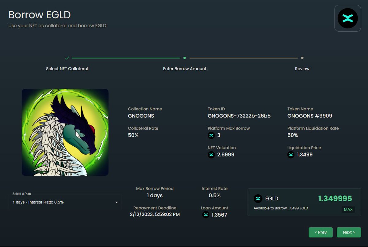 #JEWEL💎

FIRST peer-to-pool Lending Liquidity Protocol in #MultiversX. ⚒️🔥

Legendary <a href="/Gnogen/">GNOGEN STUDIOS</a> collection led by the visionary <a href="/thecyple/">thecyple</a> is now live.💪 

2300 holders can now access instant liquidity with a #EGLD NFT-backed loan for as low as 0.5%.💰

👉jewel.epunks.net