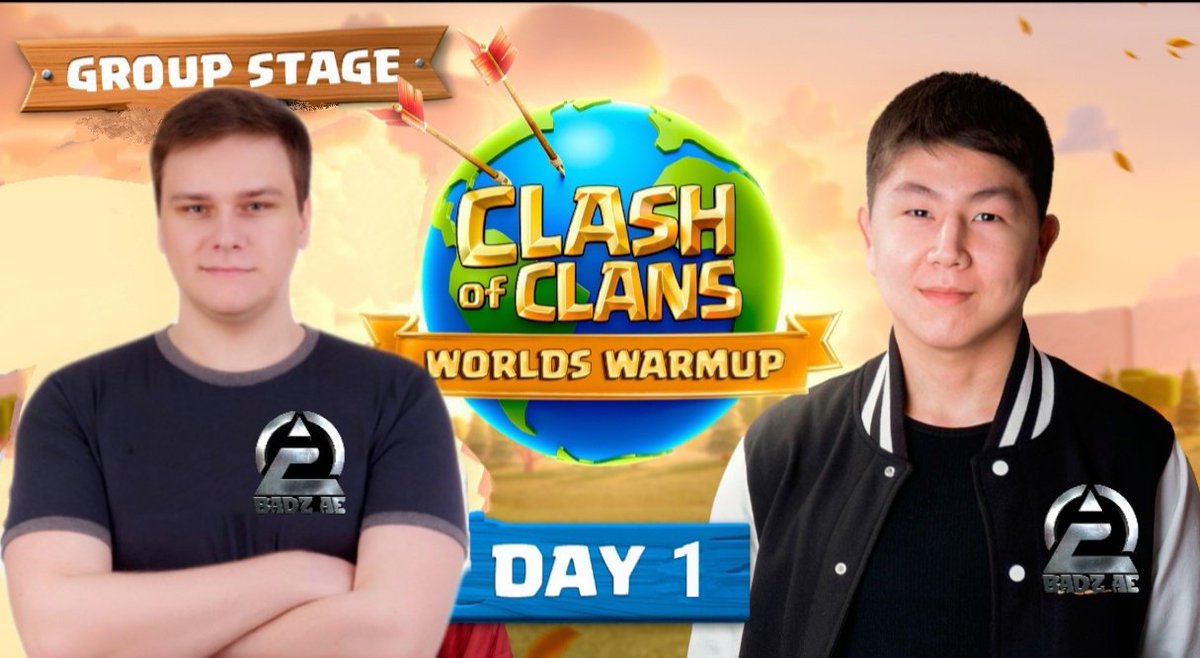 BADZINGER (@badzinger_coc) on Twitter photo 🧀𝑴𝑨𝑻𝑪𝑯𝑫𝑨𝒀🧀
<a href="/CoCEsports/">Clash of Clans Esports</a> World Warmup - Group Stage - Day 1 in <a href="/QuesoCupTV/">Queso Cup</a>
⚔️Match 1 vs <a href="/ClashChamps_CoC/">Clash Champs</a>
⏰12:55 UTC / 13:55 CET
🟣twitch.tv/coco22tv?sr=a
#GoBADZAE 🚀 🧀𝑴𝑨𝑻𝑪𝑯𝑫𝑨𝒀🧀
<a href="/CoCEsports/">Clash of Clans Esports</a> World Warmup - Group Stage - Day 1 in <a href="/QuesoCupTV/">Queso Cup</a>
⚔️Match 1 vs <a href="/ClashChamps_CoC/">Clash Champs</a>
⏰12:55 UTC / 13:55 CET
🟣twitch.tv/coco22tv?sr=a
#GoBADZAE 🚀