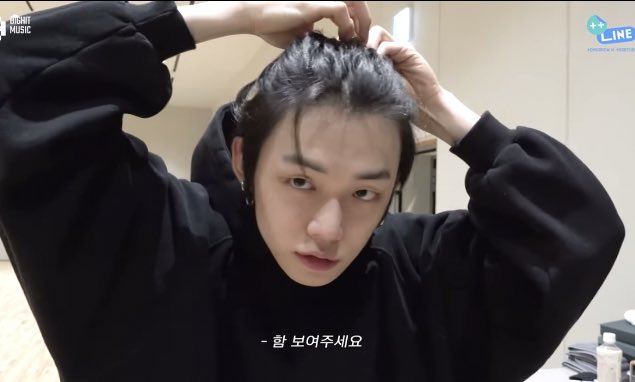 starfess's tweet photo. -hi tutorial nguncir rambut by choi yeonjun 🥵

 https://t.co/ZoYzPYzdlf