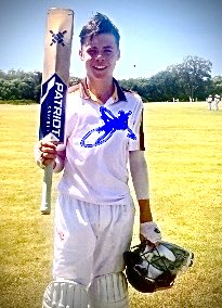 Proud Dad moment - Well done son! 70(65) not out. Piloted the 9A side to a tie, almost pulled off a remarkable win!