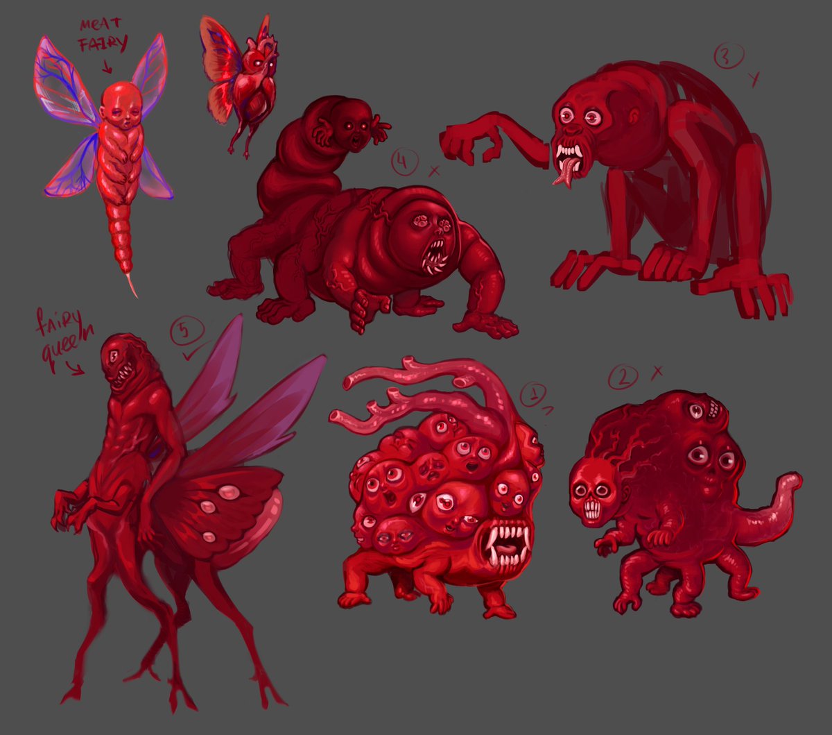 mayorhead's tweet photo. i draw it like a year ago
meet the Meat fairy https://t.co/ePnwB3smmH