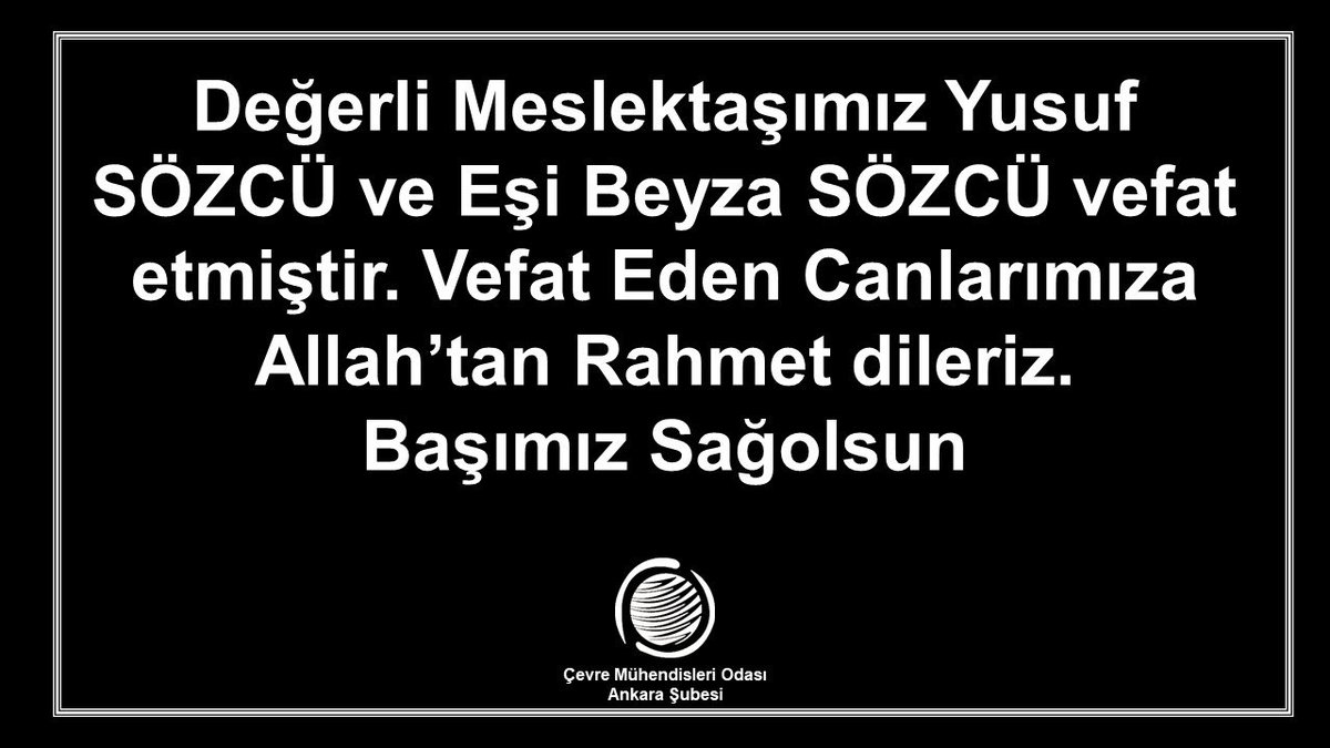 cmoankara's tweet photo. #Acıkaybımız https://t.co/J7MHztvoA7
