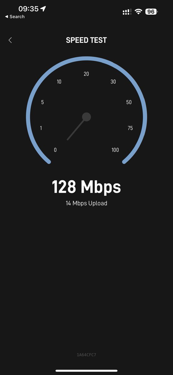 mixson4's tweet photo. @greybtc The speed am getting https://t.co/ZlSebvLSBB