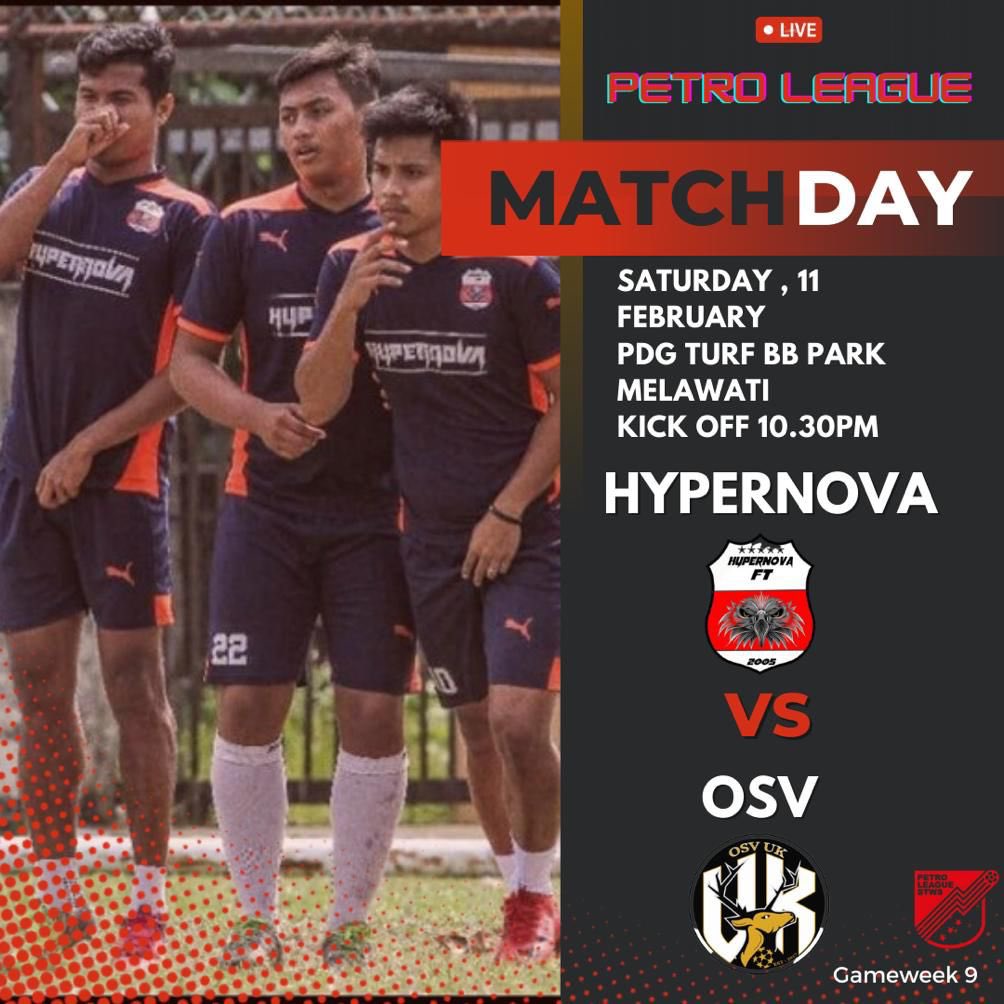 HypernovaFT's tweet photo. Akibat hujan lebat game terpaksa ditunda pada 10.30pm https://t.co/RNEDUzliN6