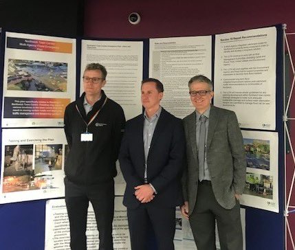 OllieHope3's tweet photo. A big week for #flood protection in Cheshire and Merseyside. @EnvAgency and @WirralCouncil Directors came to see the West Kirby #coastal defence taking shape and @EnvAgencyNW, @Go_CheshireWest and @uugroupplc unveiled our plans to protect Northwich https://t.co/ozVJaLWk1V https://t.co/l5cRw1T2pW